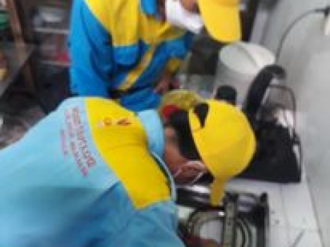 Gas sao việt kết hợp Công An Phòng Cháy và Chữa  cháy kiểm tra an toàn gas cho hộ gia đình khu vực Thạnh Lộc