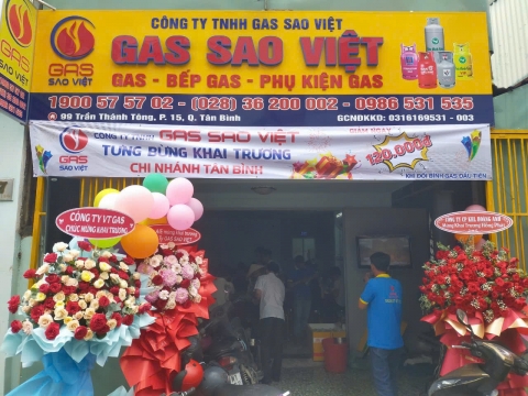 khai trương chi nhánh Tân Bình