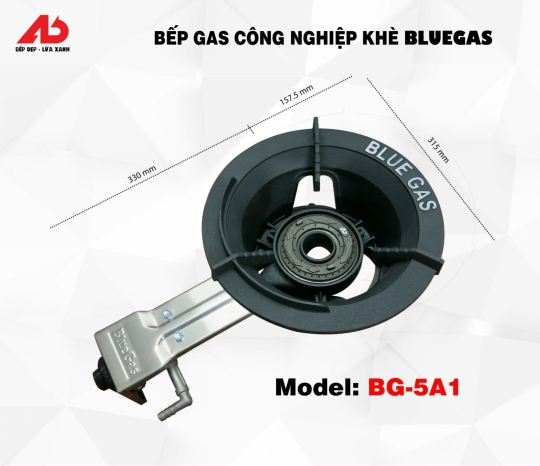 Bếp Gas Công nghiệp Khè Bluegas (BG-5A1)