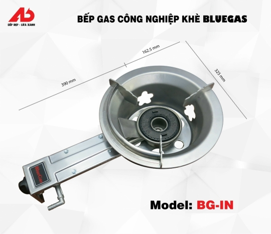 Bếp Gas Công nghiệp Khè Bluegas (BG-IN)