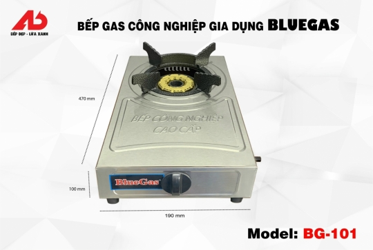 Bếp Gas Công Nghiệp Gia Dụng Bluegas (BG-101)
