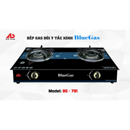 bếp gas đôi mặt kính cao cấp