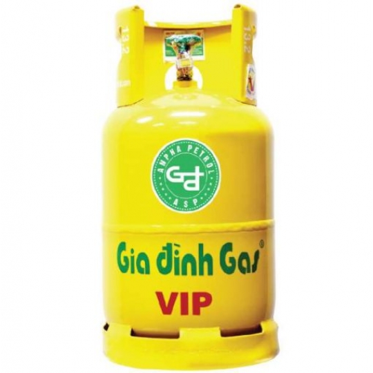 Bình Gas Gia Đình Vàng 12kg