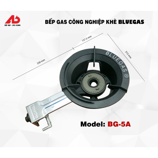 Bếp Gas Công nghiệp Khè Bluegas (BG-5A)