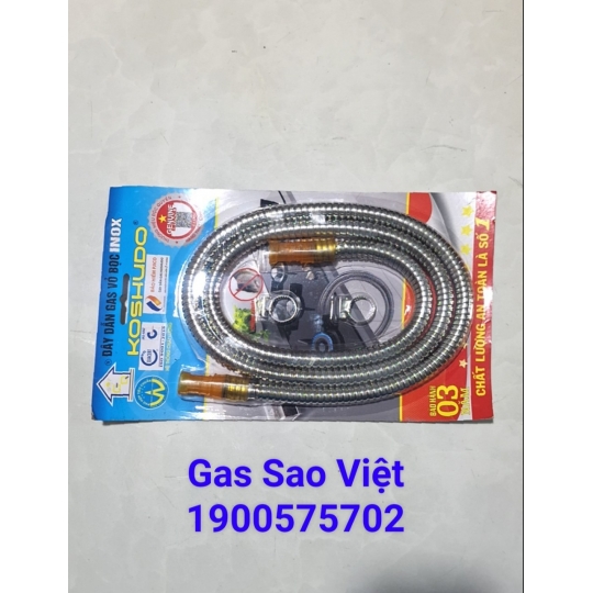 Dây dẫn Gas inox cao cấp, giá ưu đãi